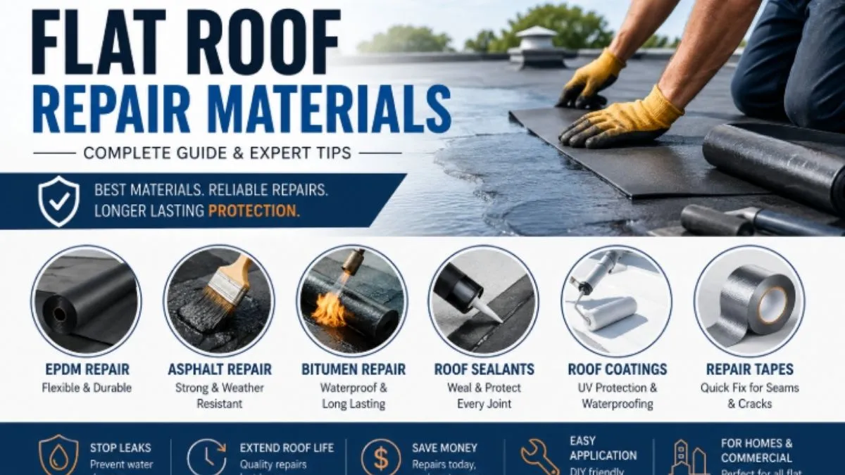 Flat Roof Repair Materials