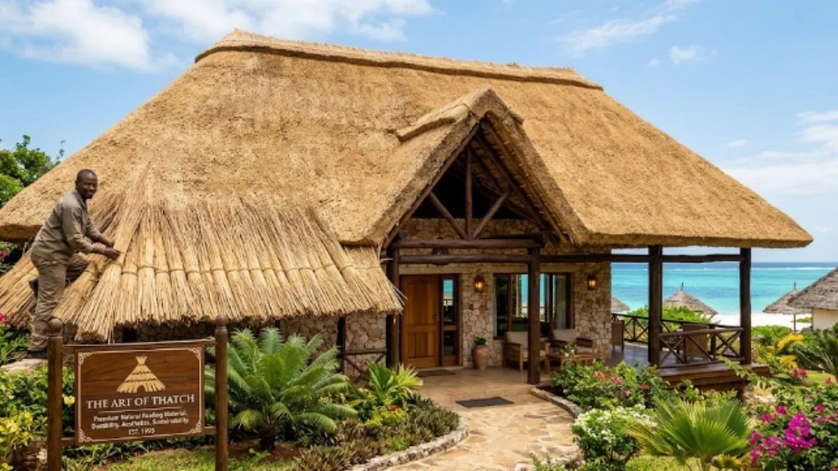 thatch roof material​