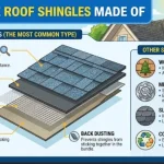 what are roof shingles made of