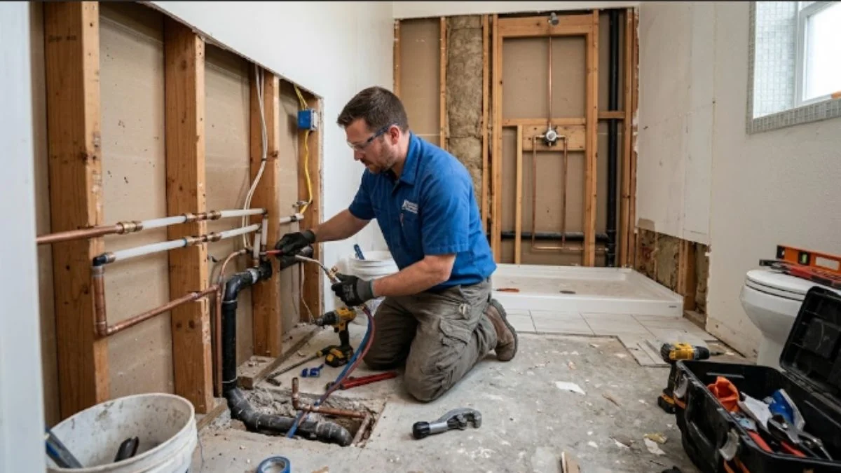 bathroom plumbing renovations
