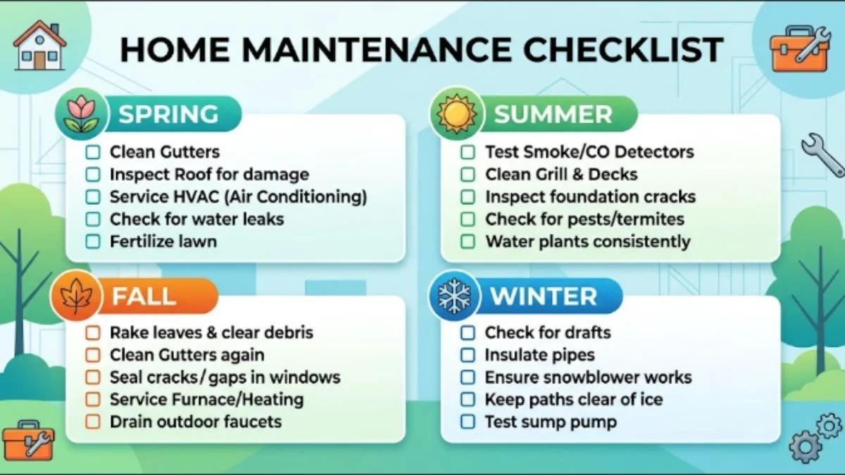 Home Maintenance Checklist