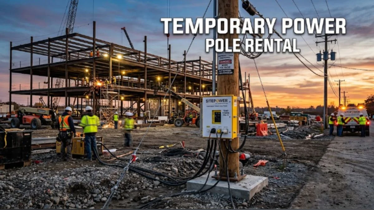 Temporary Power Pole Rental: Costs, Types, Uses, and How It Works
